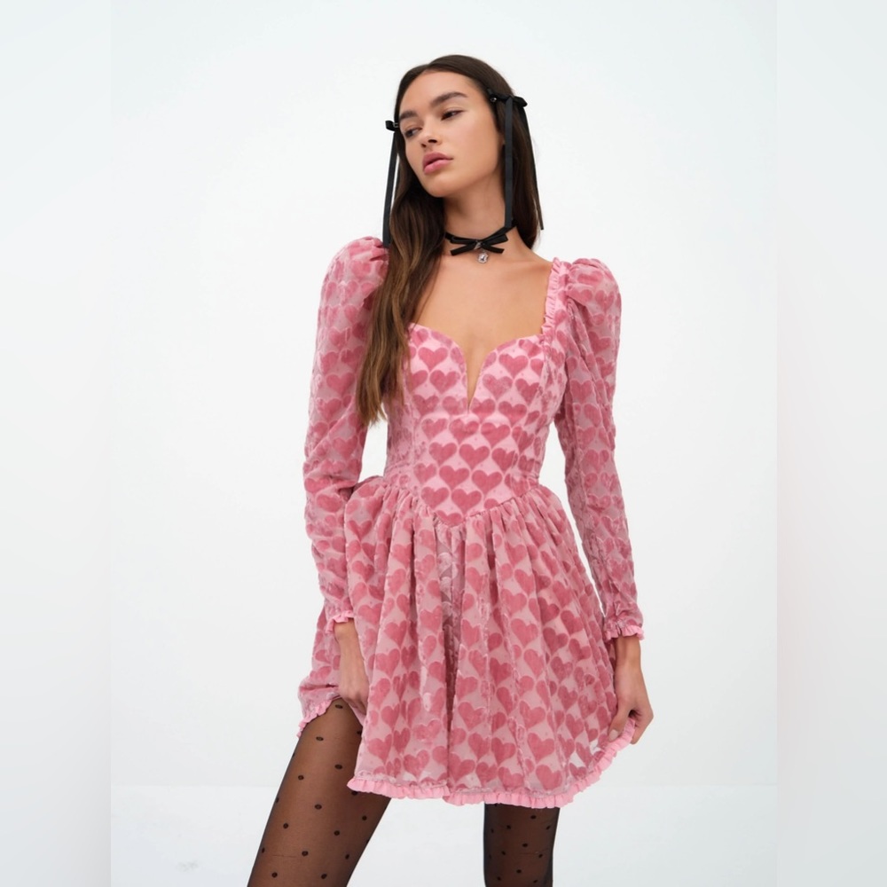 For Love & Lemons Theresa Mini Dress